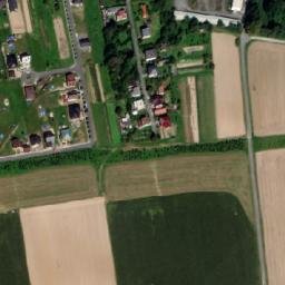Satellite imagery of [Velké Albrechtice] church t., CZ