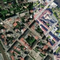 Satellite imagery of [Český Těšín] church t.-2, CZ