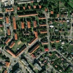 Satellite imagery of [Rokycany] church outlook t., CZ