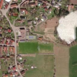 Satellite imagery of [Pičín] church t., CZ