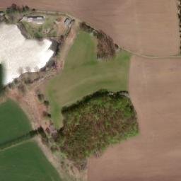 Satellite imagery of [Pičín] church t., CZ