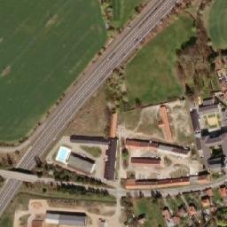 Satellite imagery of [Obořiště] church t., CZ