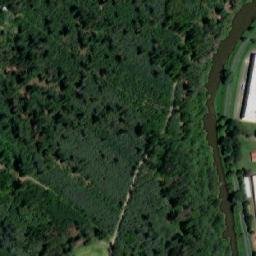 Satellite imagery of Sazavan [Zruč nad Sázavou] factory chimney, CZ