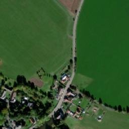 Satellite imagery of [Číhošť] church t., CZ