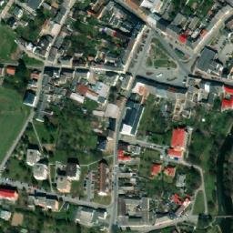 Satellite imagery of [Loštice] church t., CZ