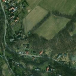 Satellite imagery of [Vítkov-Klokočov] church t., CZ
