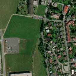 Satellite imagery of [Český Těšín] evang. church t., CZ