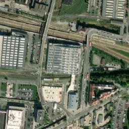 Satellite imagery of Big forge Skoda [Plzeň] factory chimney-6, CZ