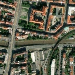 Satellite imagery of [Plzeň] hussite church t., CZ