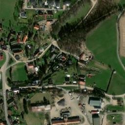 Satellite imagery of [Radošovice u Vlašimi] church t., CZ