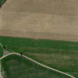 Satellite imagery of [Radošovice u Vlašimi] church t., CZ