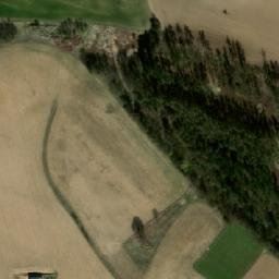 Satellite imagery of [Tehov] church t., CZ
