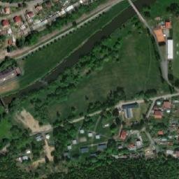 Satellite imagery of Sazavan [Zruč nad Sázavou] factory chimney, CZ