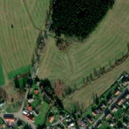 Satellite imagery of [Kameničky] church t., CZ