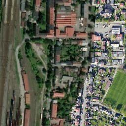Satellite imagery of [Český Těšín] evang. church t.-2, CZ