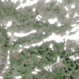 Satellite imagery of Mount Conybeare, CA