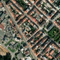 Satellite imagery of [Plzeň] paper mill chimney, CZ