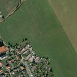 Satellite imagery of [Strašice] church t., CZ