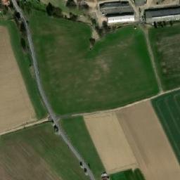 Satellite imagery of [Radošovice u Vlašimi] church t., CZ