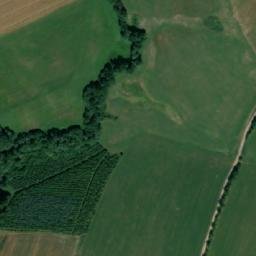 Satellite imagery of [Číhošť] church t., CZ