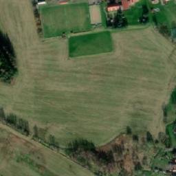 Satellite imagery of [Kameničky] church t., CZ