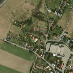 Satellite imagery of [Bílov] church t., CZ