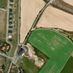 Satellite imagery of [Bílov] church t., CZ