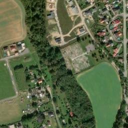 Satellite imagery of [Vejprnice] church t., CZ