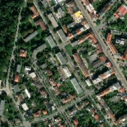 Satellite imagery of [Plzeň] paper mill chimney, CZ
