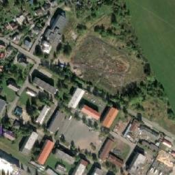 Satellite imagery of [Strašice] factory chimney, CZ