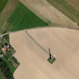 Satellite imagery of [Bílov] church t., CZ