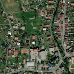Satellite imagery of [Paskov] church t., CZ