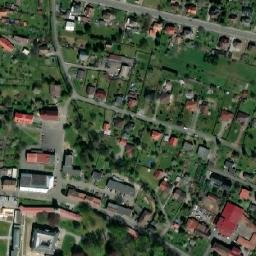 Satellite imagery of [Paskov] church t., CZ