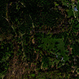 Satellite imagery of cairn, PL