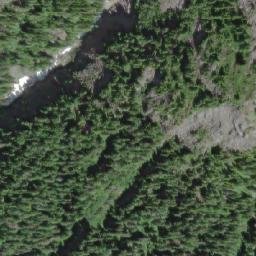 Satellite imagery of Mount Conybeare, CA