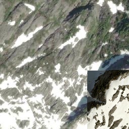 Satellite imagery of Mount Lapworth, CA