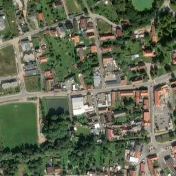 Satellite imagery of [Vejprnice] church t., CZ