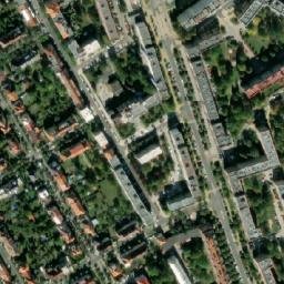 Satellite imagery of Svetovar [Plzeň] former brewery chimney, CZ