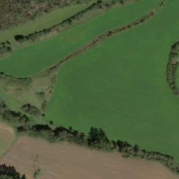 Satellite imagery of [Borotice] church t., CZ