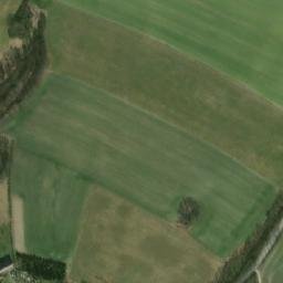 Satellite imagery of [Fulnek-Děrné] church t., CZ