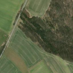 Satellite imagery of [Fulnek-Děrné] church t., CZ
