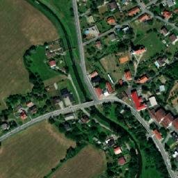 Satellite imagery of [Stará Ves nad Ondřejnicí] church t., CZ
