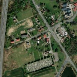 Satellite imagery of [Paskov] church t., CZ