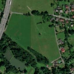 Satellite imagery of [Český Těšín] church t., CZ