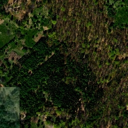 Satellite imagery of cairn, PL
