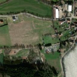 Satellite imagery of [Postupice] church t., CZ