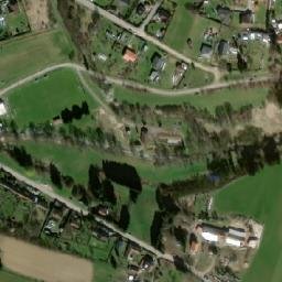 Satellite imagery of [Postupice] church t., CZ