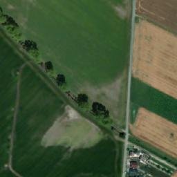 Satellite imagery of [Pňovice] church t., CZ