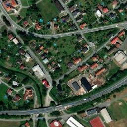 Satellite imagery of [Stará Ves nad Ondřejnicí] church t., CZ