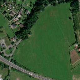 Satellite imagery of [Český Těšín] church t., CZ